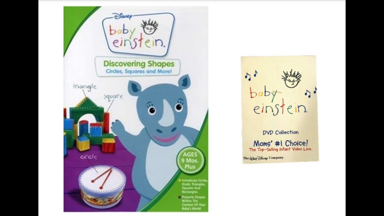 Baby Einstein - 26 DVD Collection Box Set Overview: Disc 24 - Discovering Shapes 2007 DVD