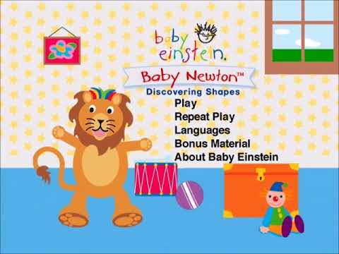 Baby Einstein: Baby Newton (2004) DVD Main Menu