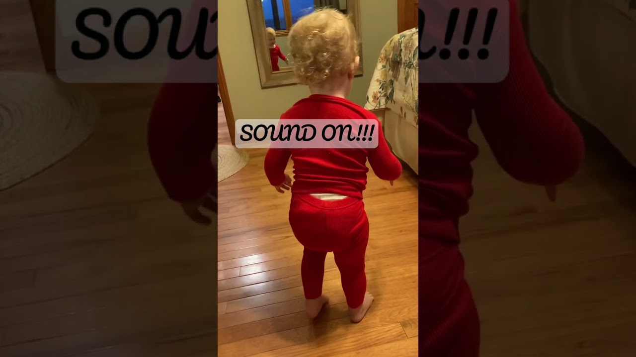 Baby girl letting out the BIGGEST toot. 😂😂😂 #cute #funny #baby #fart #shorts #shortvideoviral