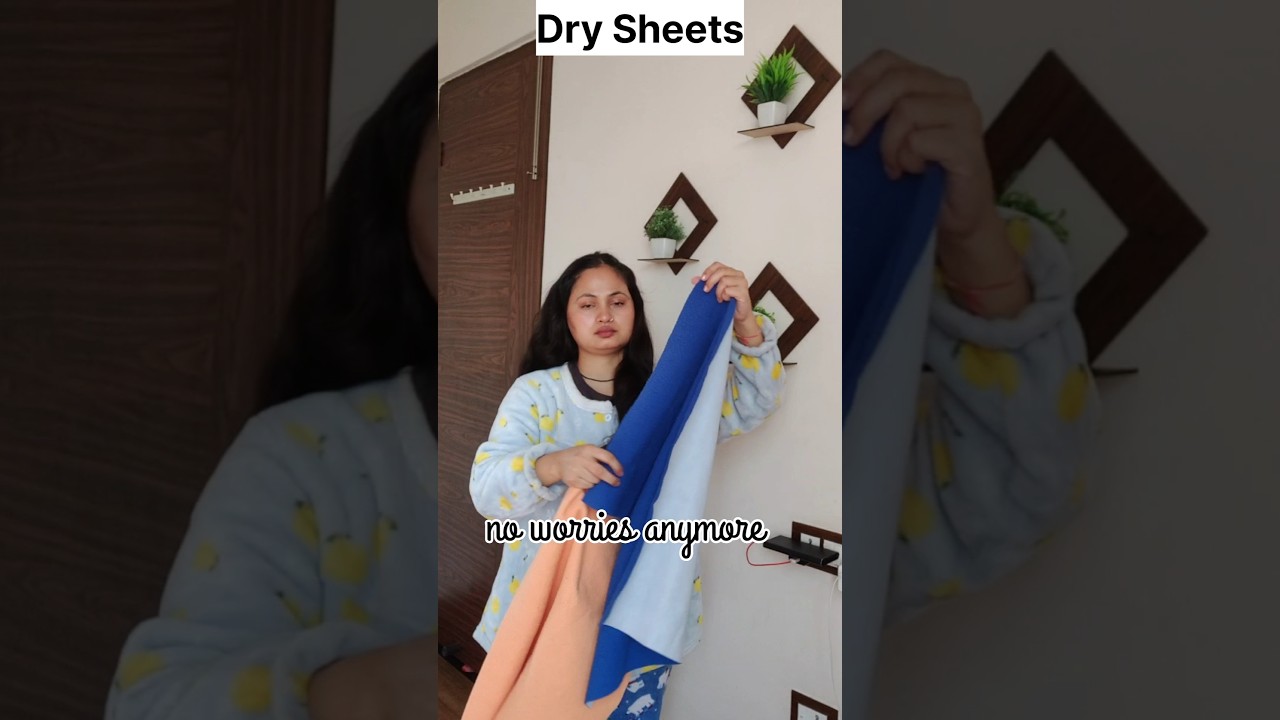 Baby k liy Dry Sheets for susu potty transfer proof #trendingshorts #viralvideos #viralshorts #trend