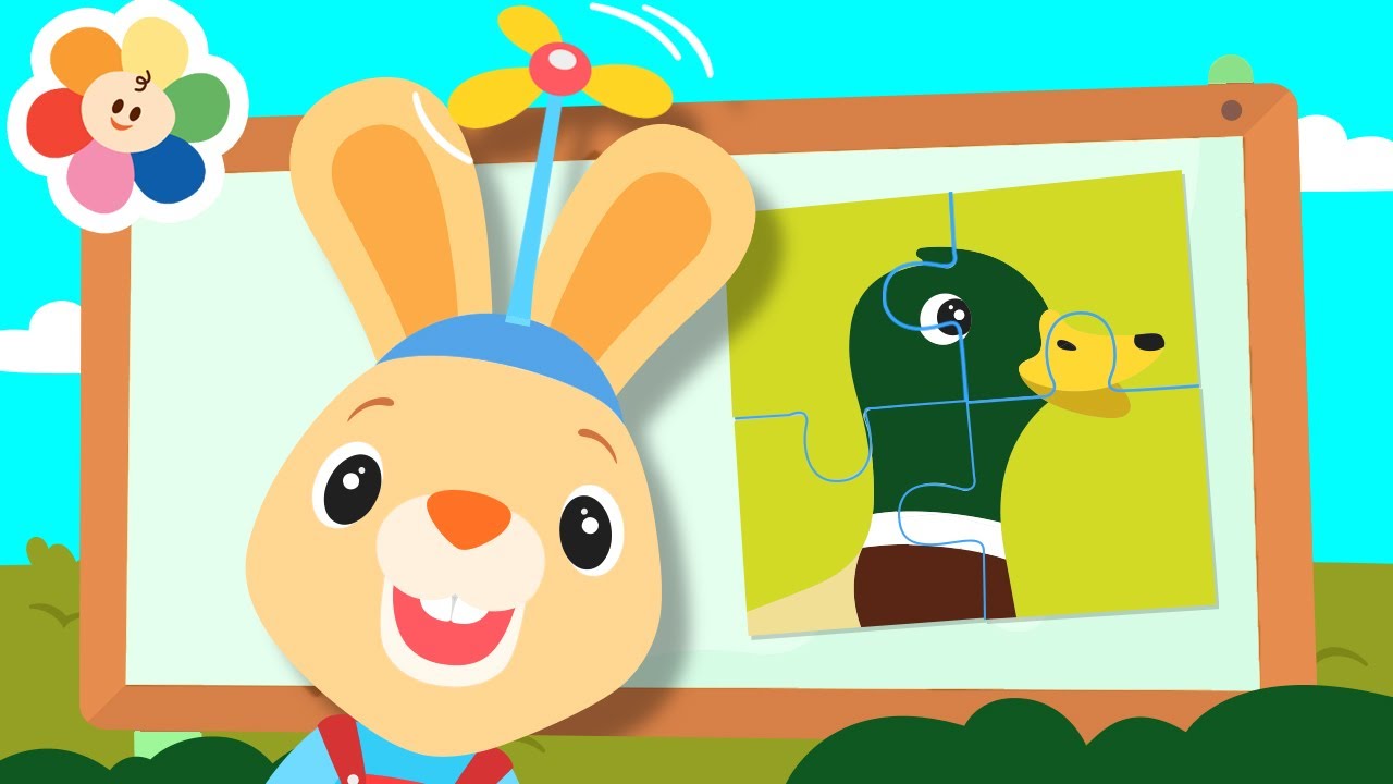 Baby Learning Games with Harry The Bunny & GooGoo | Learn Numbers & Animals with Fun Games for Kids