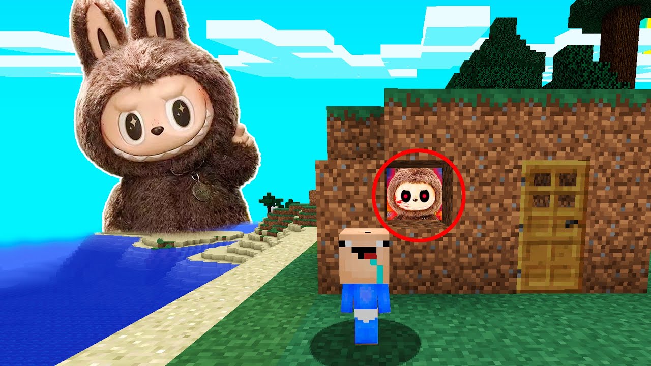 BABY NOOB vs LABUBU 😱 in MINECRAFT TROLL + ROLEPLAY