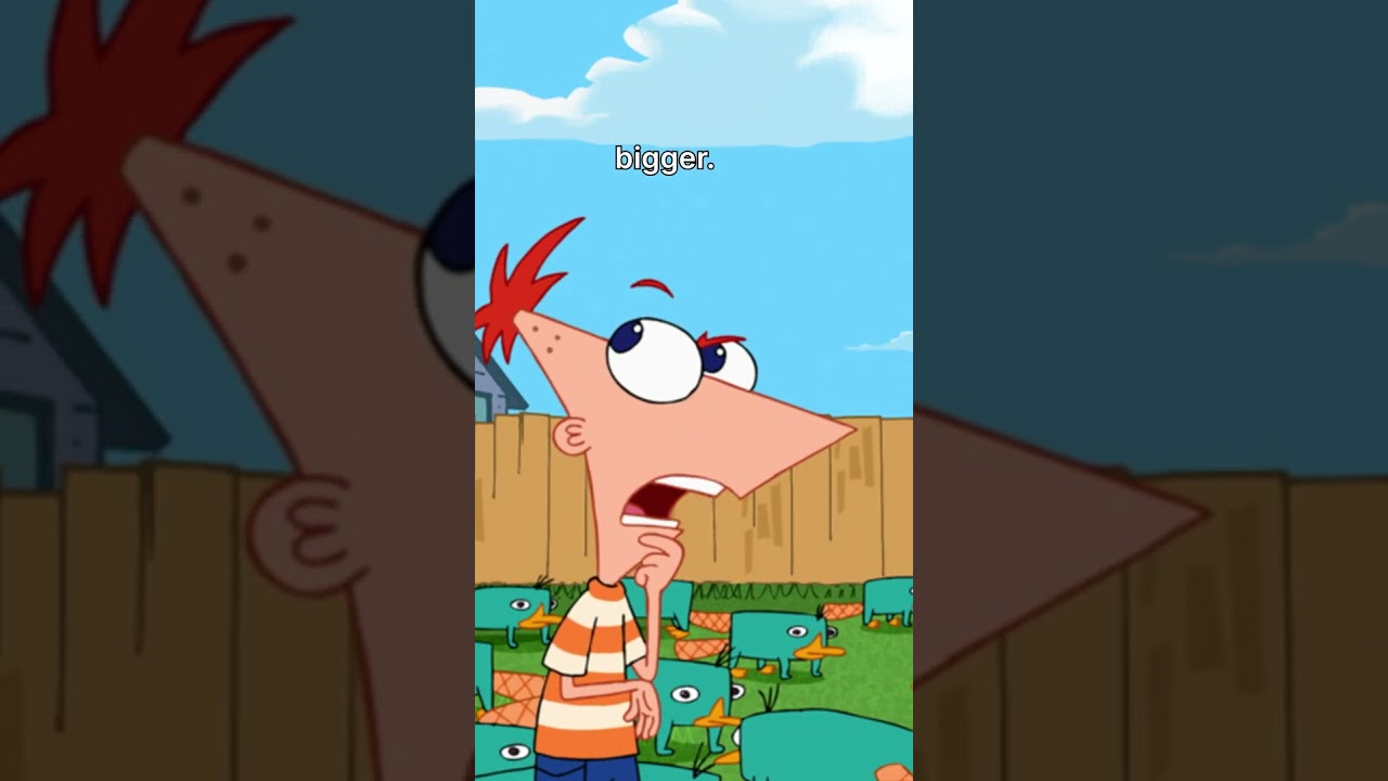 BABY PERRY AND BABY PHINEAS YOU’RE CRYING!!! #phineasandferb #DisneyXD