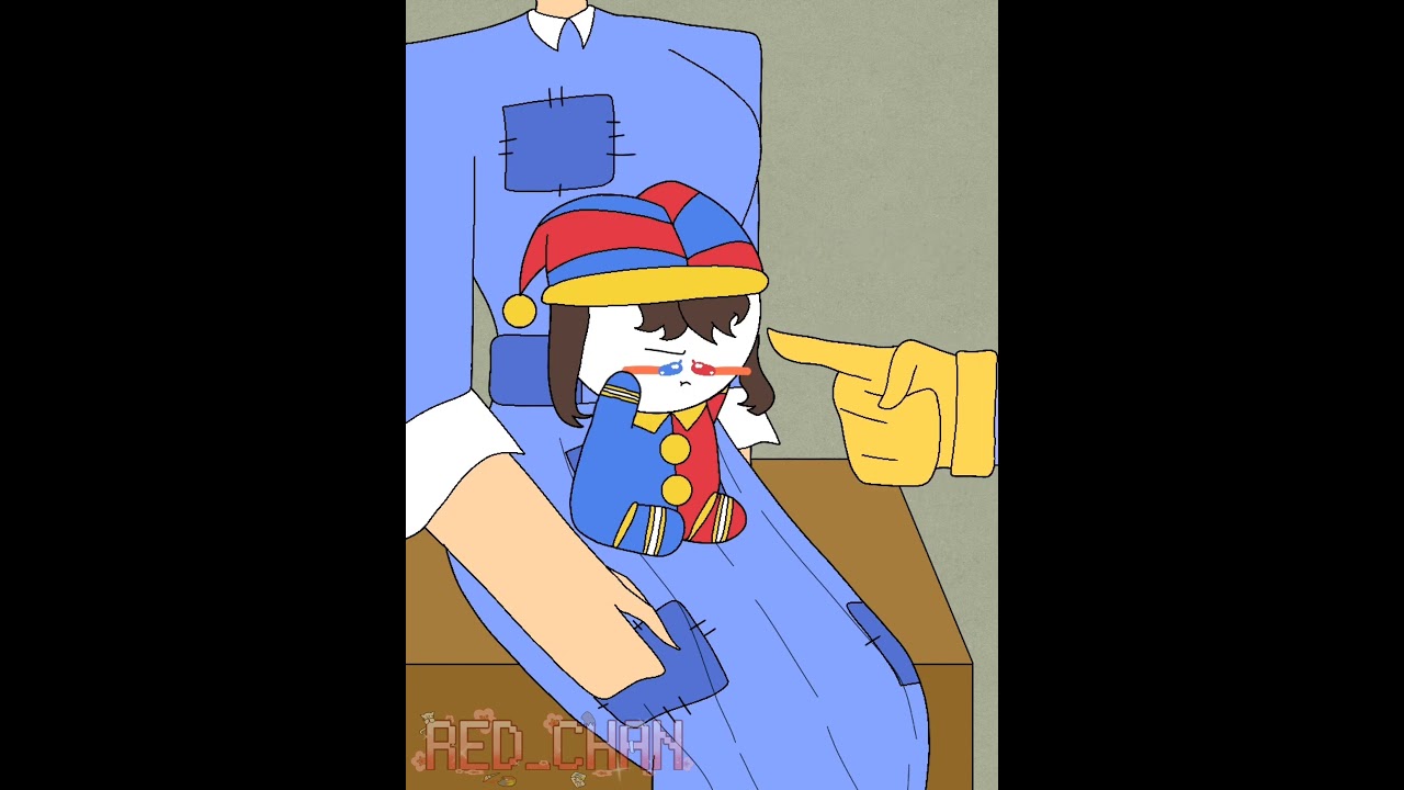 baby pomni💐💝/the amazing digital circus/ft:pomni,ragatha,jax/#animation#shorts