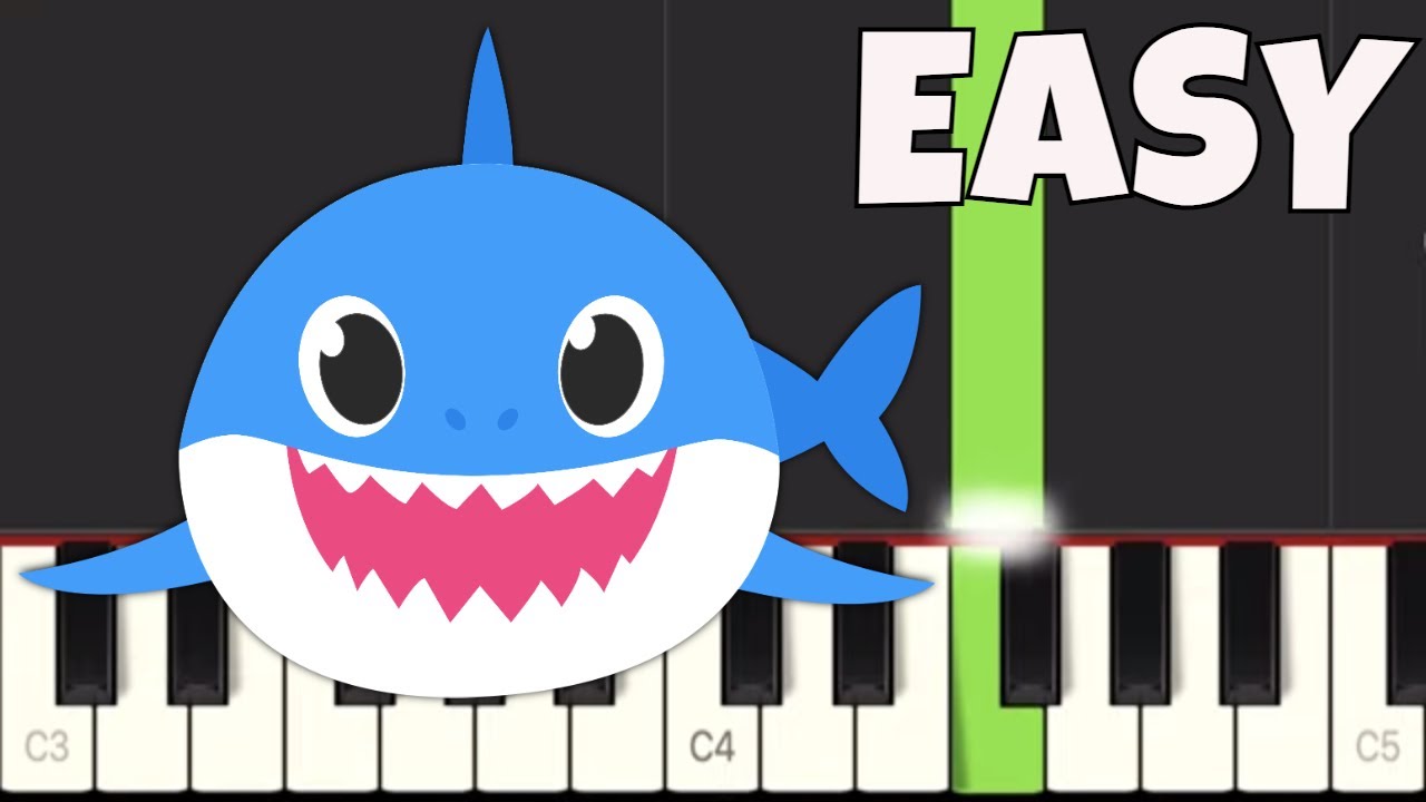 Baby Shark Dance - EASY Piano