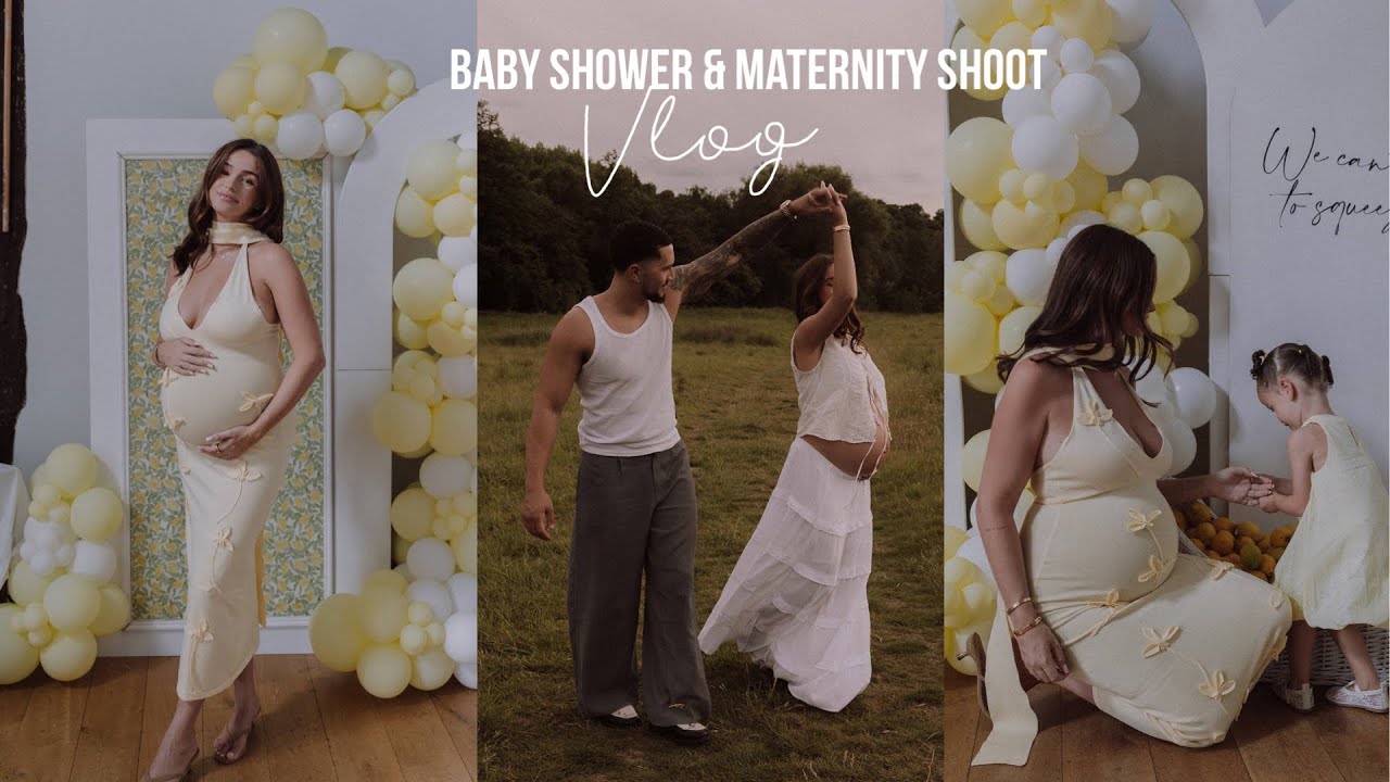 Baby Shower 2 & Our maternity shoot - Vlog