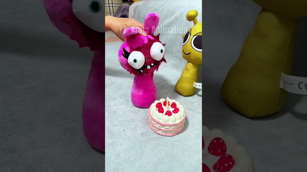 🎂Baby SIMON Sprunki birthday fail #Plush #Sprunki #Incredibox #SIMON
