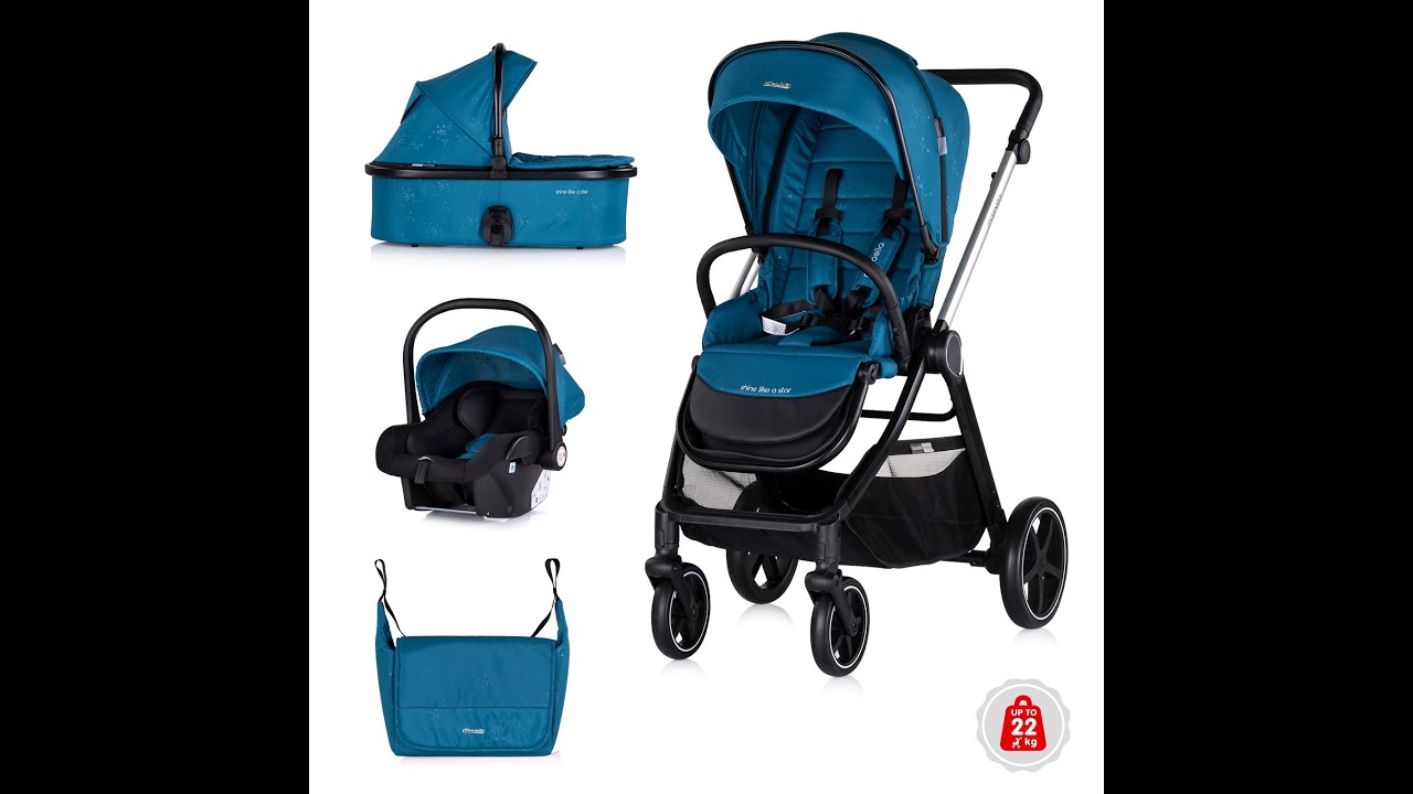 Baby stroller Marbella 3 in 1
