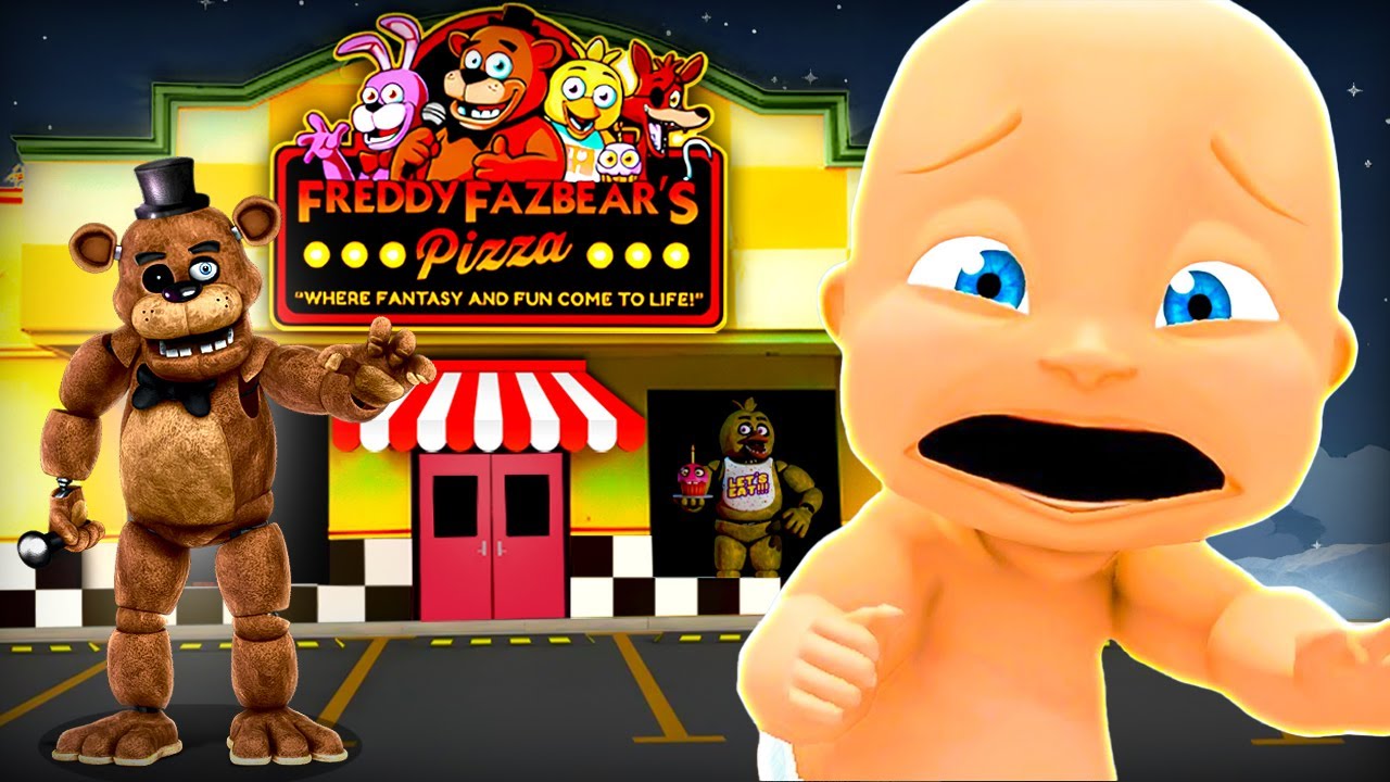 Baby TRAPPED in FNAF Pizzeria!