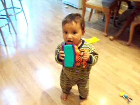 BabyAsh walking