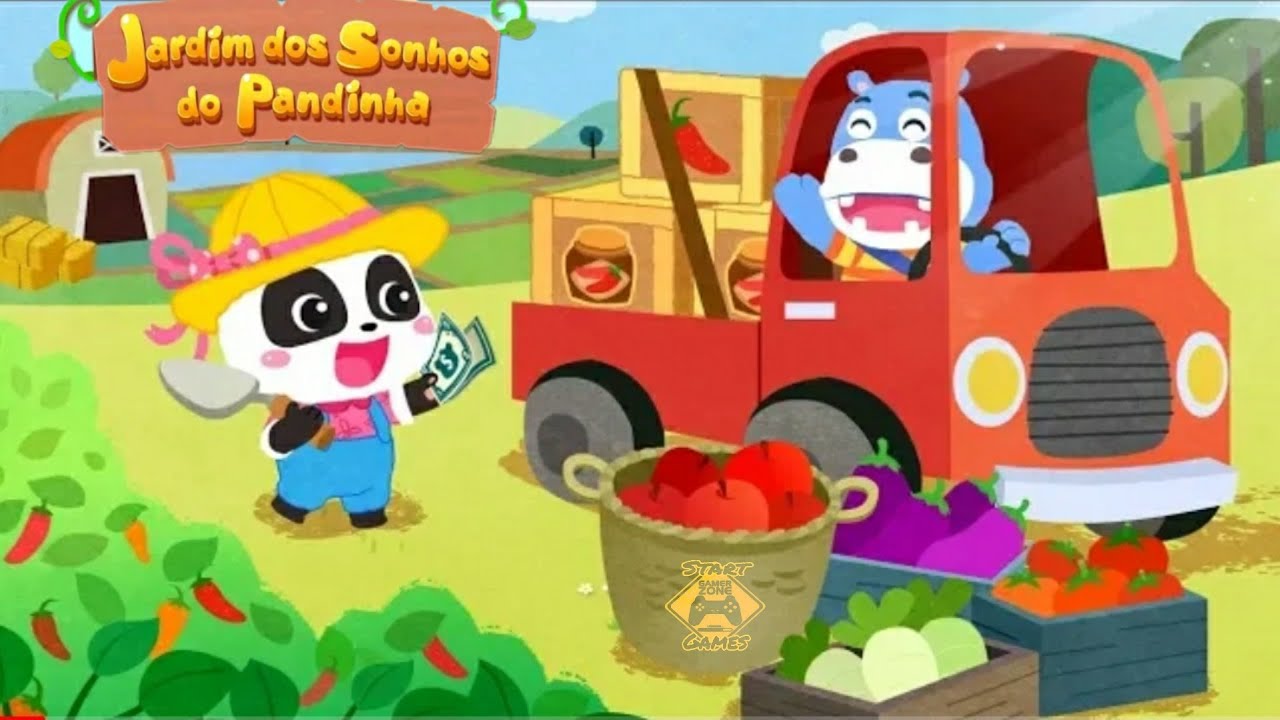 Babybus I Jardim dos Sonhos do Pandinha I Little Panda´s Dream Garden I Learn Fruits I Kids Games