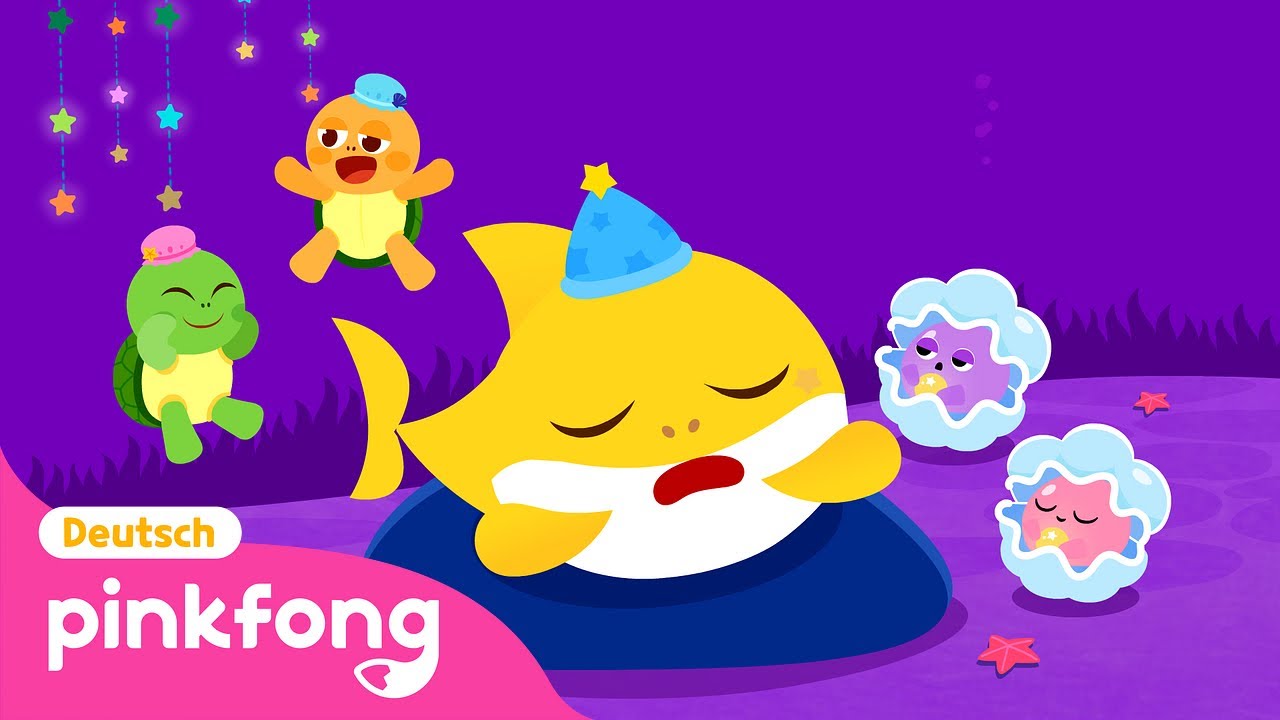 Baby-Hai Schlaflied | Sing mit Baby-Hai | Baby Shark Deutsch | Pinkfong, Baby Hai! Kinderlieder