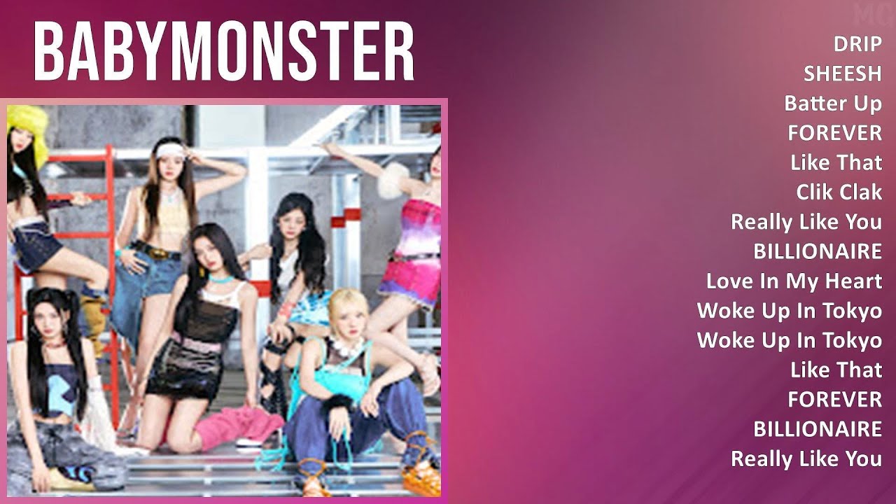 BABYMONSTER 2025 MIX Top Hits - DRIP, SHEESH, Batter Up, FOREVER
