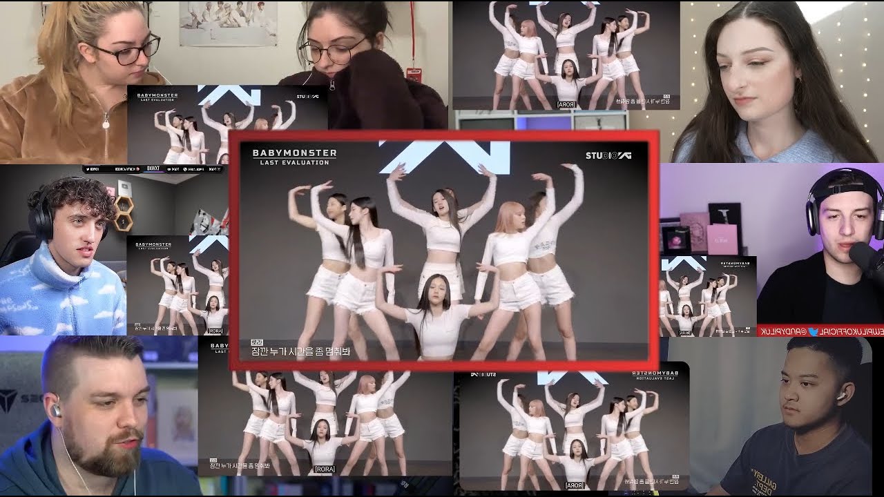 BABYMONSTER COVER (DON'T KNOW WHAT TO DO) | REACTION MASHUP
