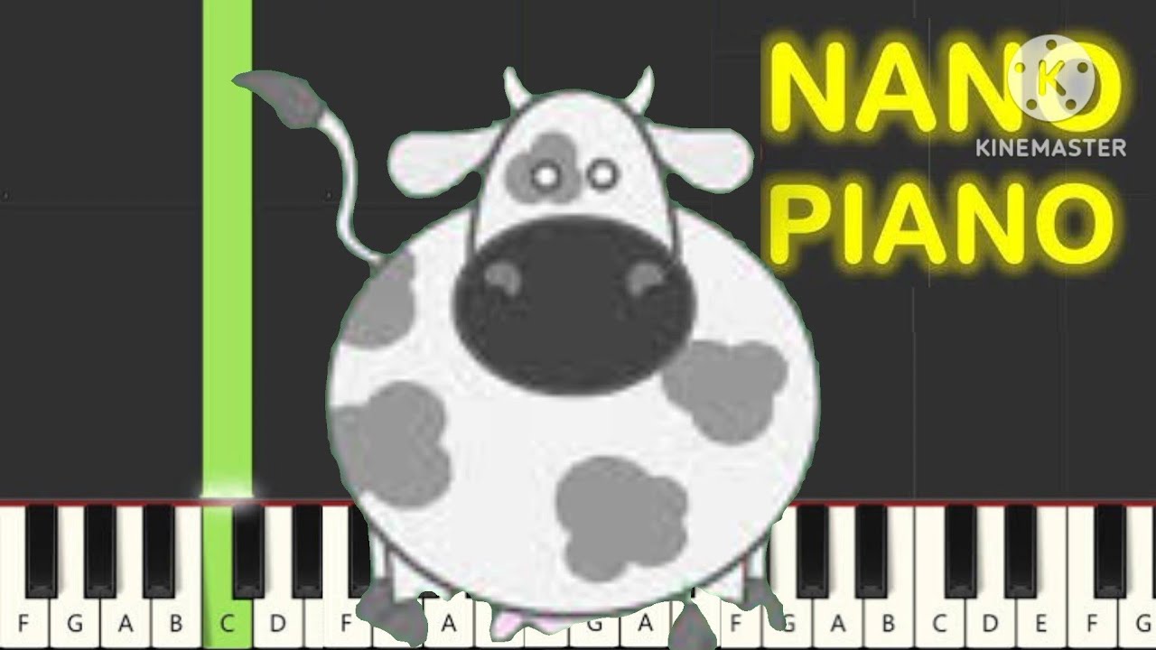 BabyTV - The Big Old Cow 6 Piano Tutorial