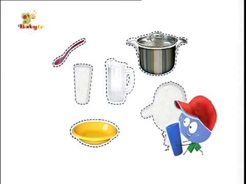 BabyTV Stick with Mick at a dinner table english