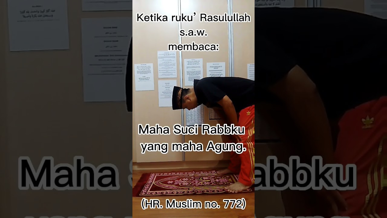 bacaan ketika rukuk part 1