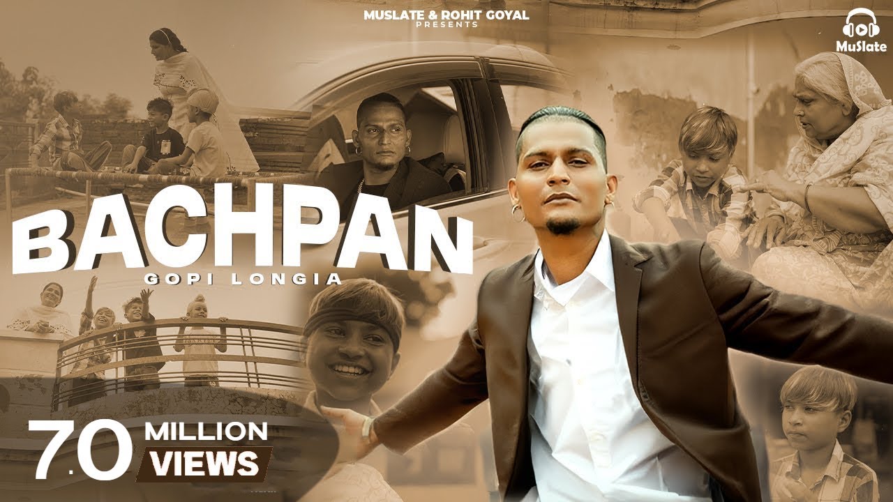 BACHPAN : GOPI LONGIA (Official Video) ft. Golu Majhe Wala | Latest Punjabi Songs 2025 | MuSlate