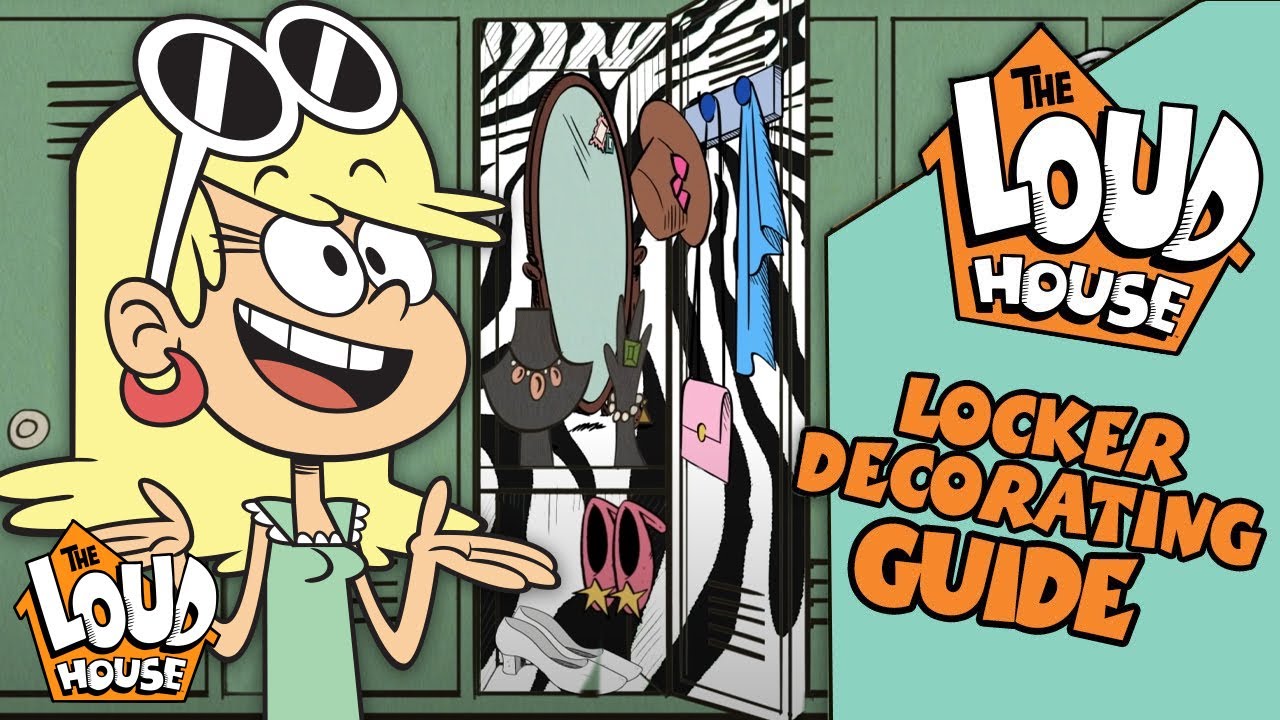 Back to School: Loud House Locker Decorating Interactive Guide 💟 #TryThis