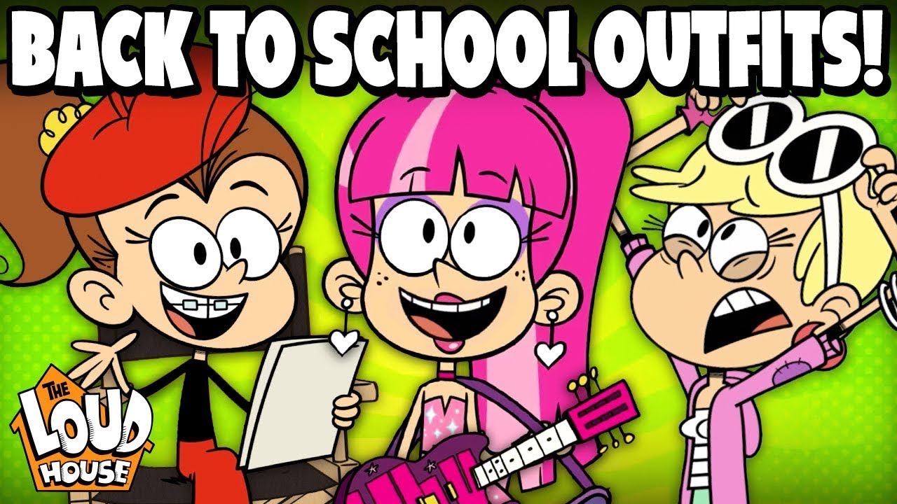 Back to School Outfits! 👚 | Spin The Wheel | The Loud House