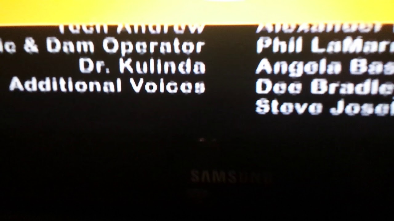 Back to the jungle credits