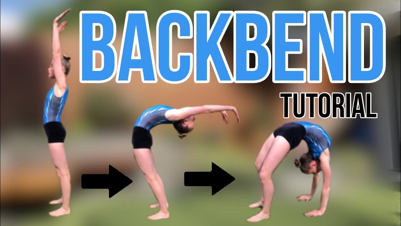 BACKBEND TUTORIAL | Beginner gymnastics | How to do a Backbend | PolinaTumbles