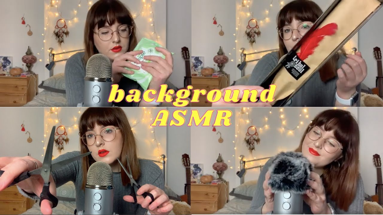 Background ASMR | Perfect for Studying, Sleeping, Reading, Gaming, etc (No Talking)