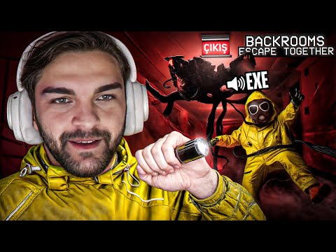 BACKROOMS'ta EN KORKUNÇ SEVİYE!? | EKİPLE BACKROOMS ESCAPE TOGETHER