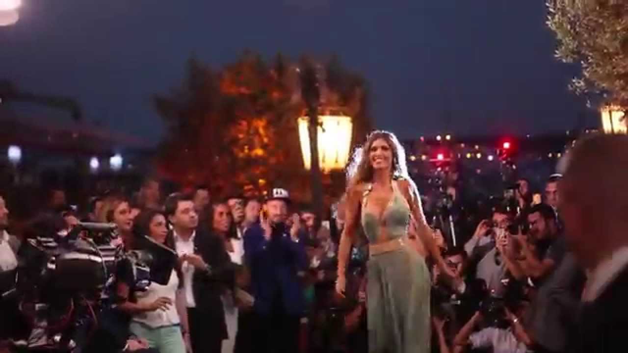 Backstage with Yolanthe at the launch of YC Jewels in Istanbul