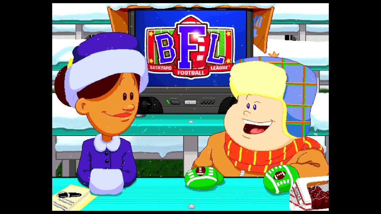 Backyard Football 2002 Spectator Matches: Nearing the end of winter