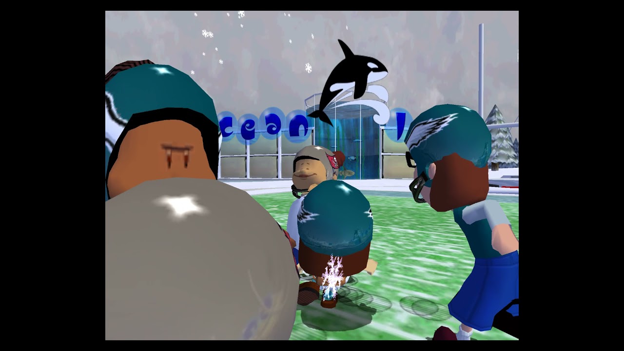 Backyard Football Gamecube Gameplay 6 (Single Game 3)