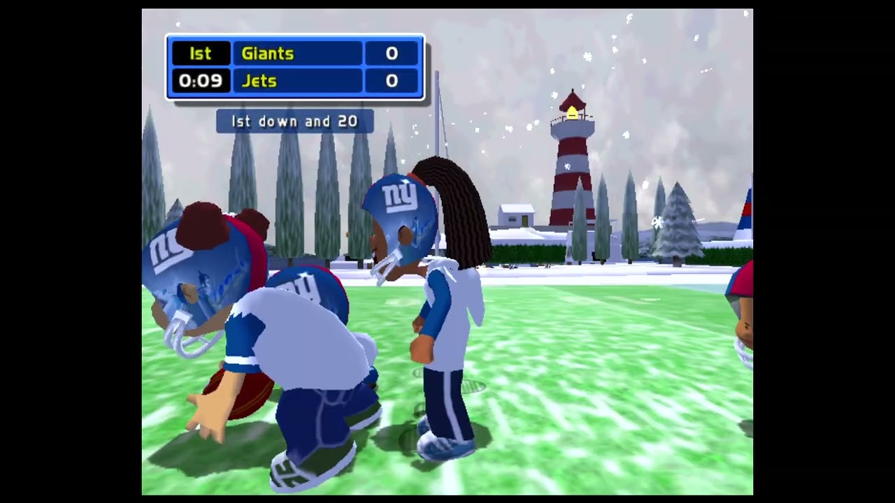 Backyard Football Gamecube Spectator Matches: Fear the Hispanic Runners