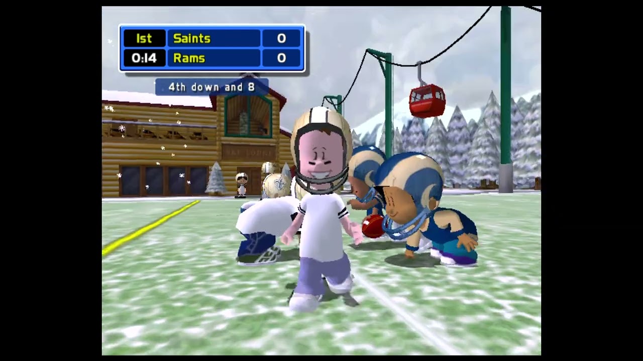 Backyard Football Gamecube Spectator Matches: Maria is lucky
