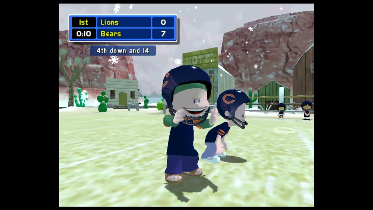 Backyard Football Gamecube Spectator Matches: Snowy Animals
