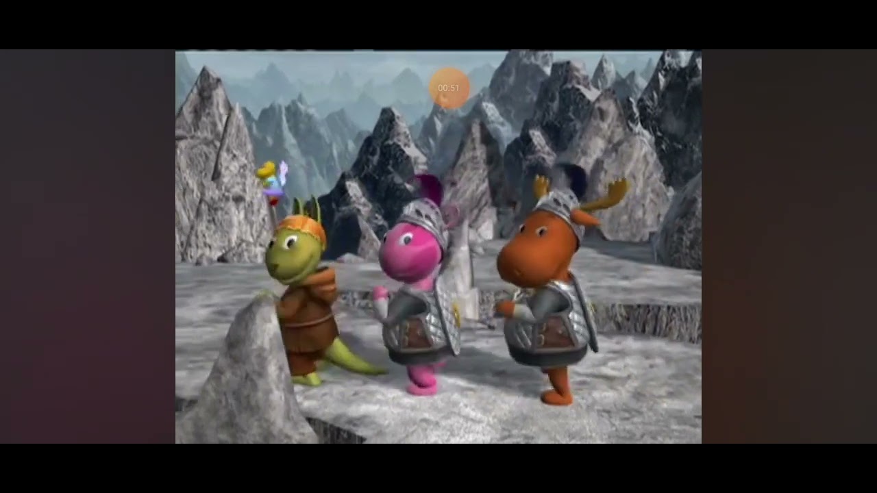 backyardigans dragon mountain ( tale of the mighty knights soundtrack)