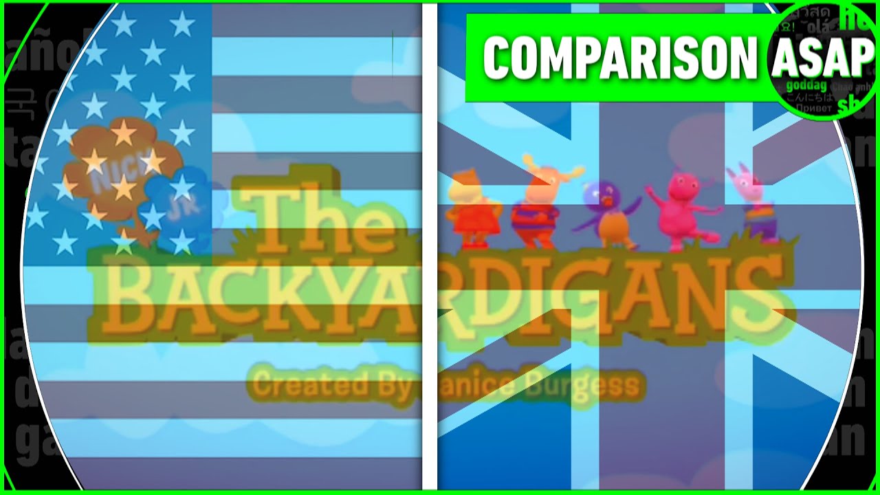 Backyardigans Theme Song | ENGLISH DUB COMPARISON (US/UK)