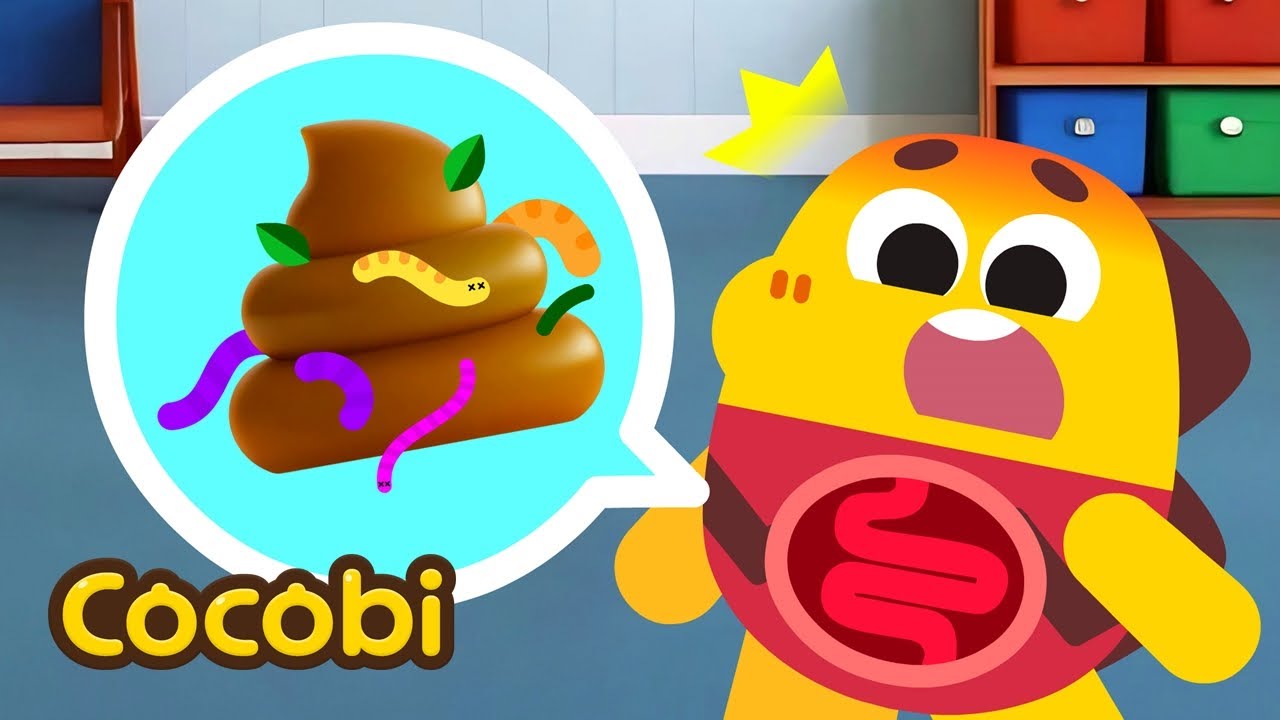 Bad Parasites😂I Have a Tummy Ache + More BEST Fun Songs for Kids | Cocobi