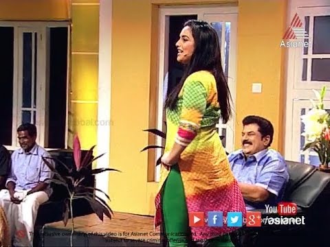 Badai Bungalow I ബഡായി ബംഗ്ലാവ് - Swetha Menon Ramp Walking in Badai Bungalow