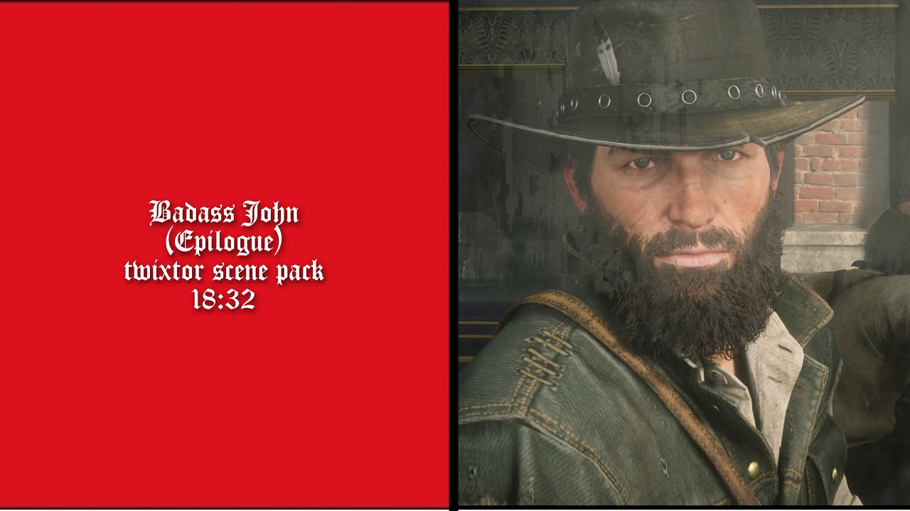 Badass John (Epilogue) twixtor scene pack (Default outfit)