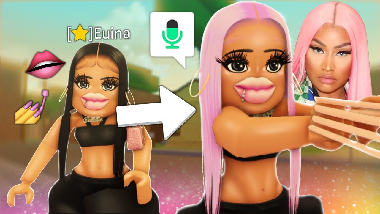 BADDIE BECOMES NICKI MINAJ IN DA HOOD VOICE CHAT