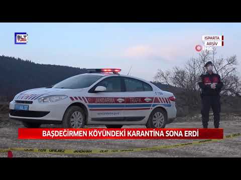 BAŞDEĞİRMEN KÖYÜNDEKİ KARANTİNA SONA ERDİ
