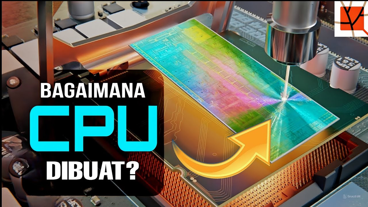 Bagaimana Mikrochip Dibuat? || Langkah - Langkah Proses Pembuatan CPU Komputer