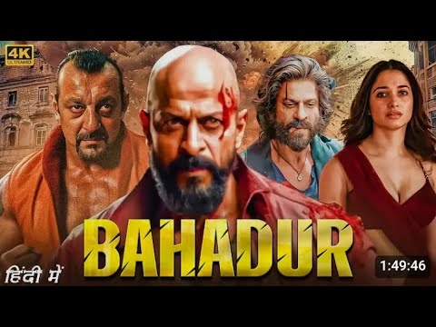 Bahaadur | Shahrukh, Sanjay Dutt, | New Bollywood Full Action Hindi Movie 2025@Aesthetic_Sanjay
