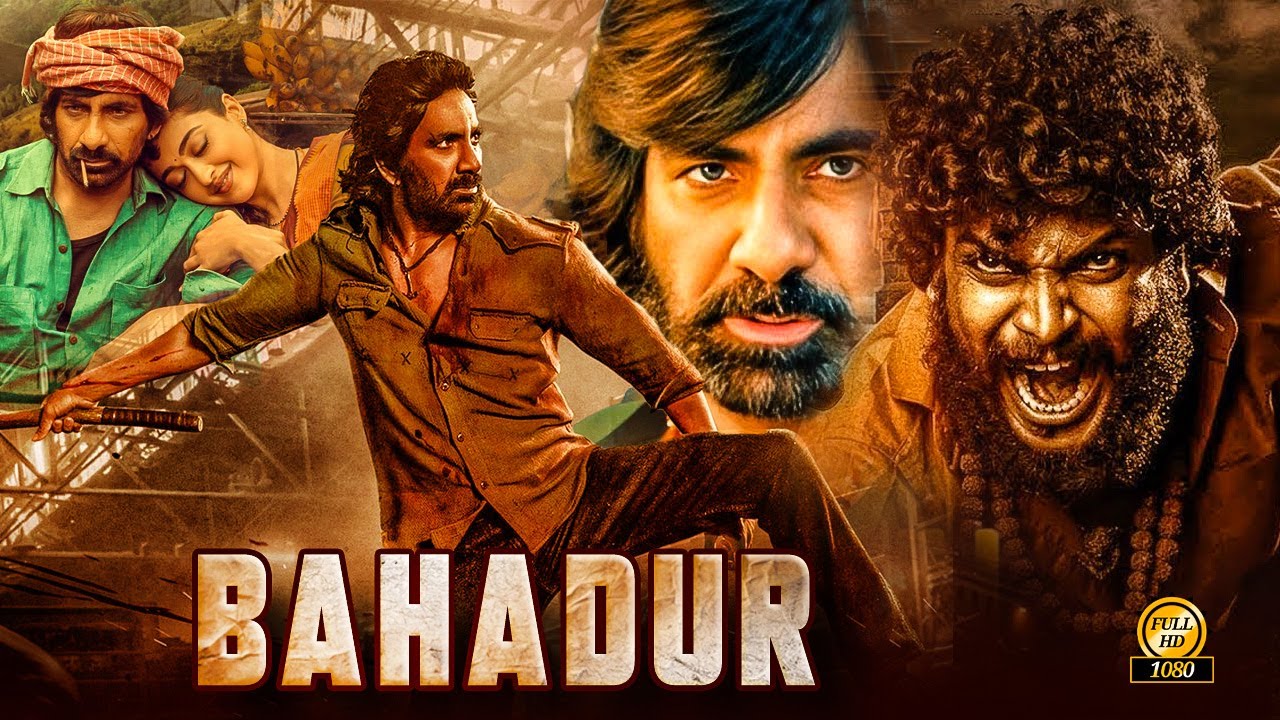 BAHADUR | Ravi Teja New South Action Movie Hindi Dubbed 2024| New South HD Full South Movie In Hindi