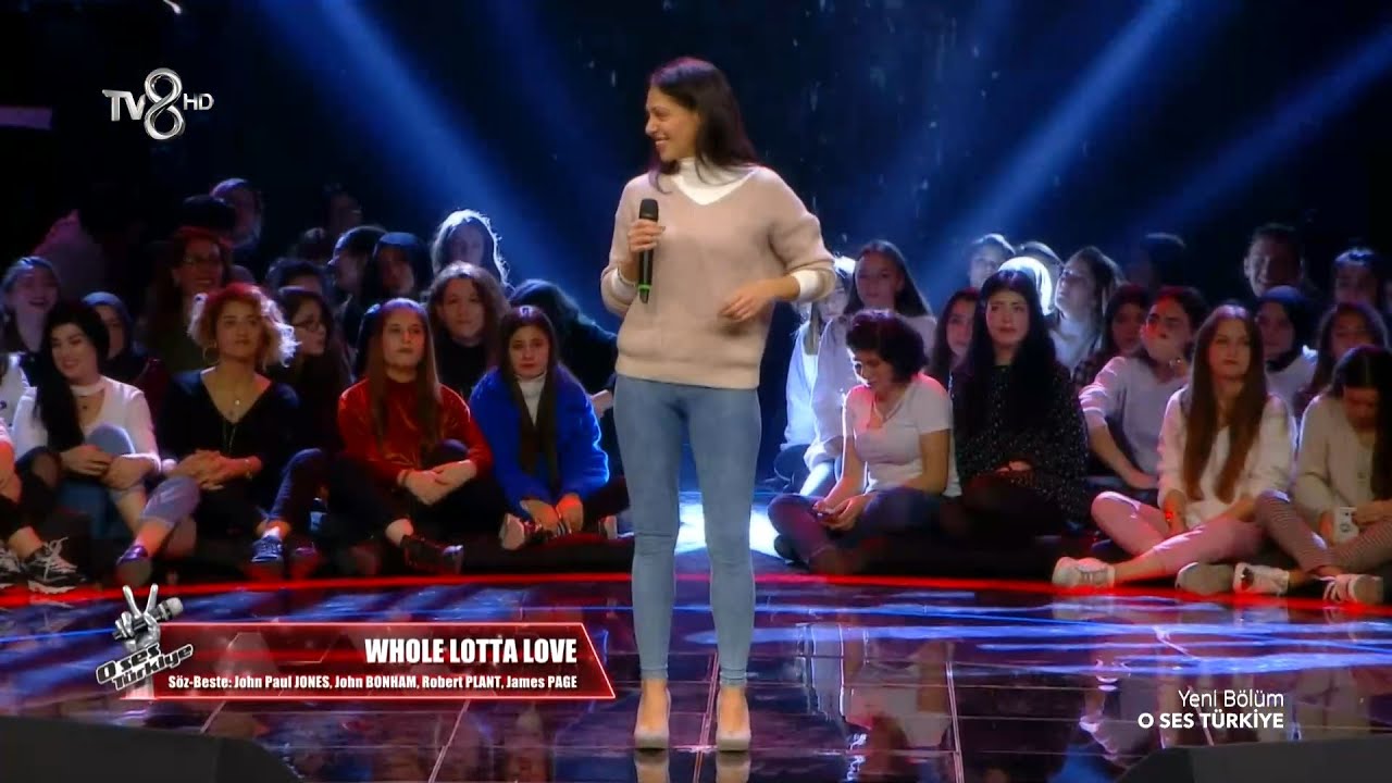 Bahar Stopa - Whole lotta love  -  O Ses Turkiye 24 Blm 21 12 2019
