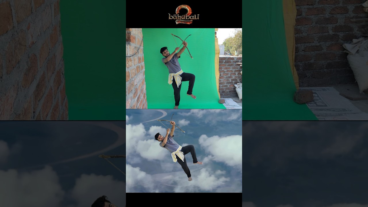 Bahubali 2 VFX : Climax Scene 😂 Tamanna Bhatia #shorts #funny #comedy #bahubali2 #trending #vfx #fun