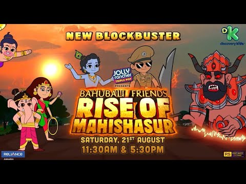 Bahubali Friends- Rise of Mahishasur #1 | Saturday, 21st August, 11.30 AM | Discovery Kids