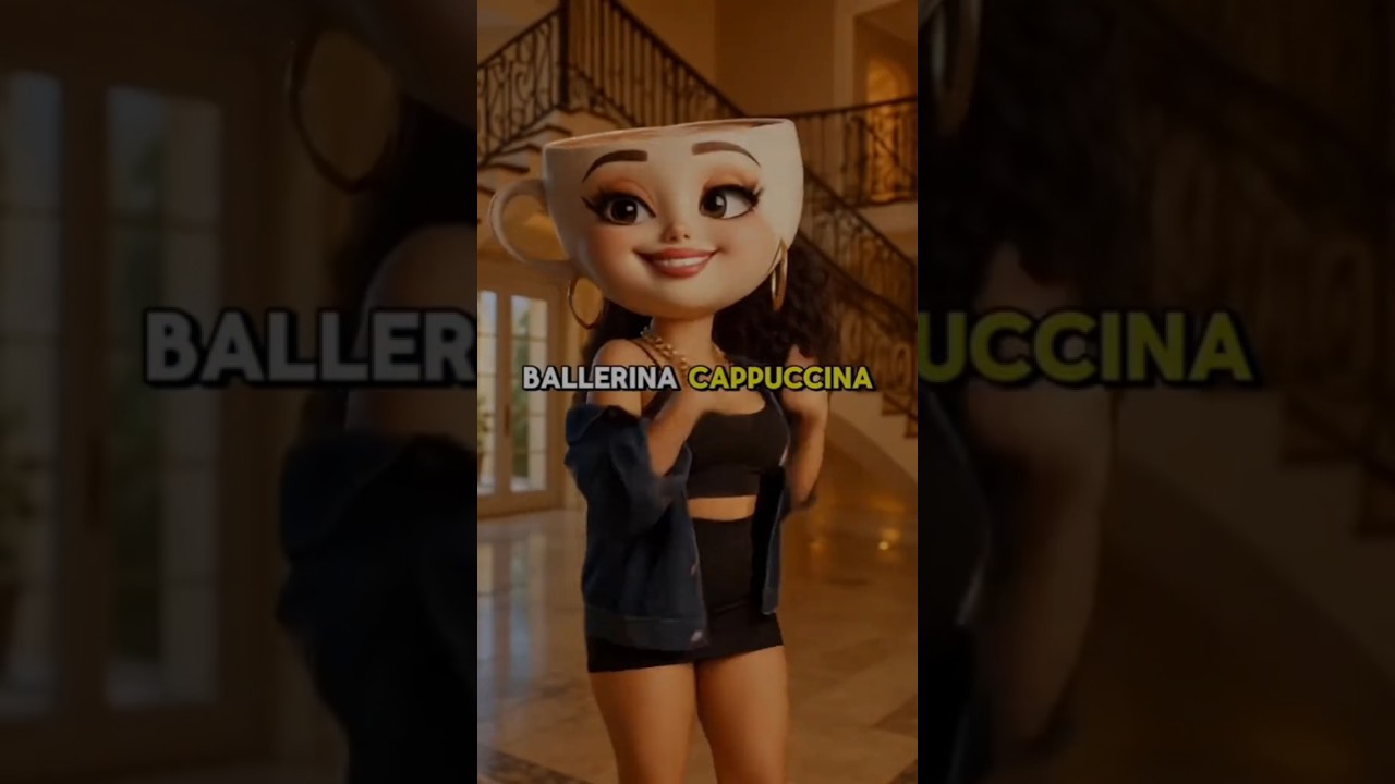 bailarina capuccino Tung Tung SAHUR tralaleiro tra lá lá  capuccino assassino #memes