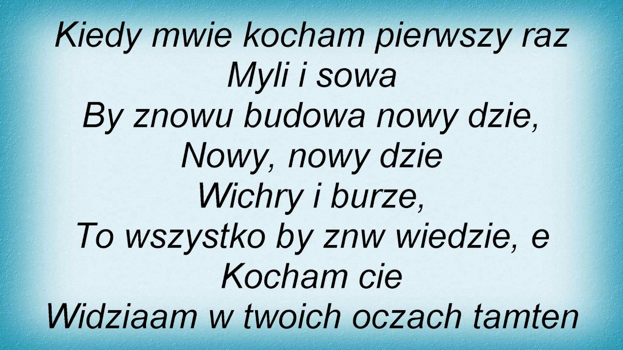 Bajm - My Lyrics