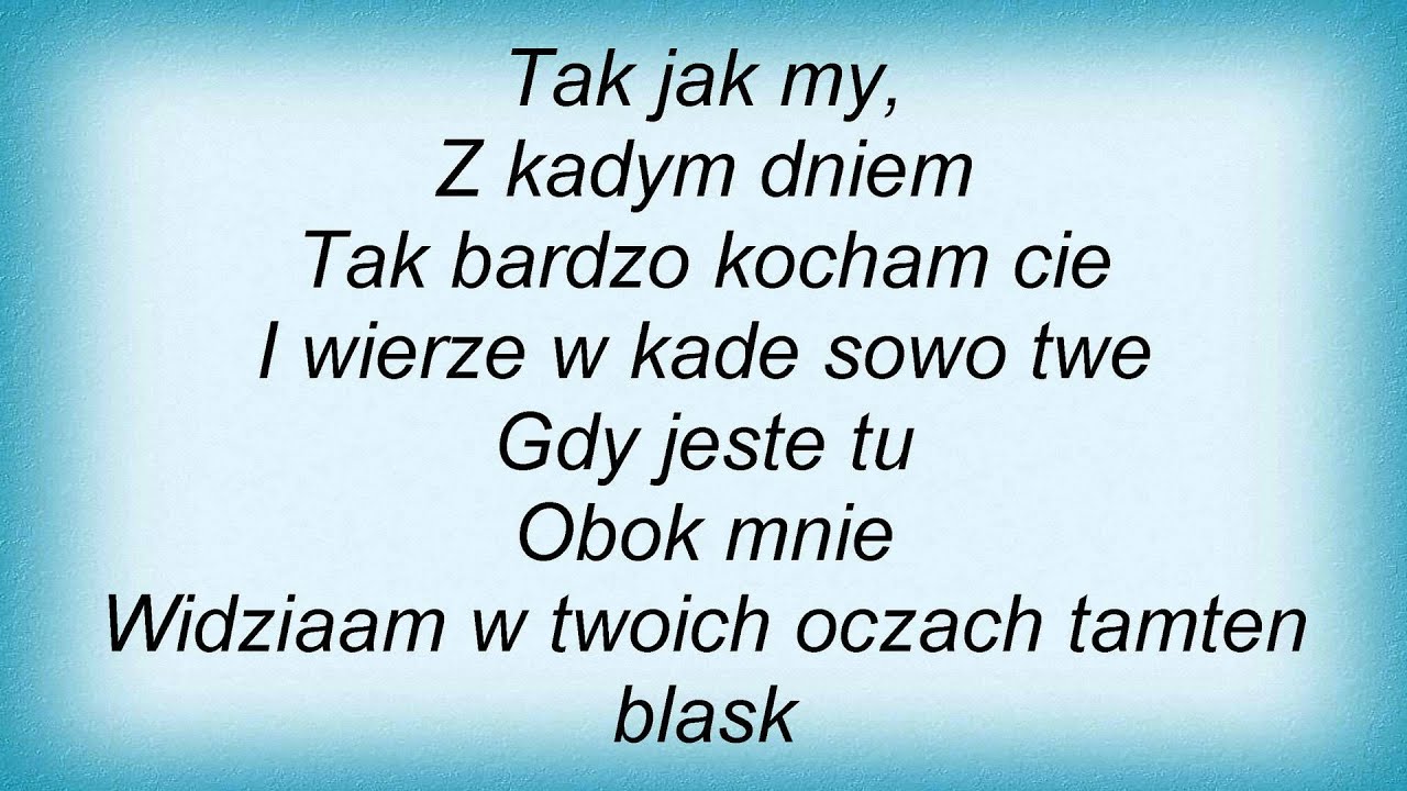 Bajm - My Lyrics_1